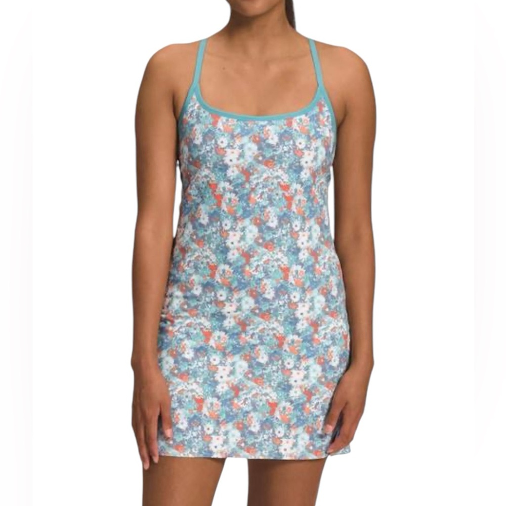 The North Face Arque Hike Floral Active Athleisure Dress Shorts Pastel Plus Size